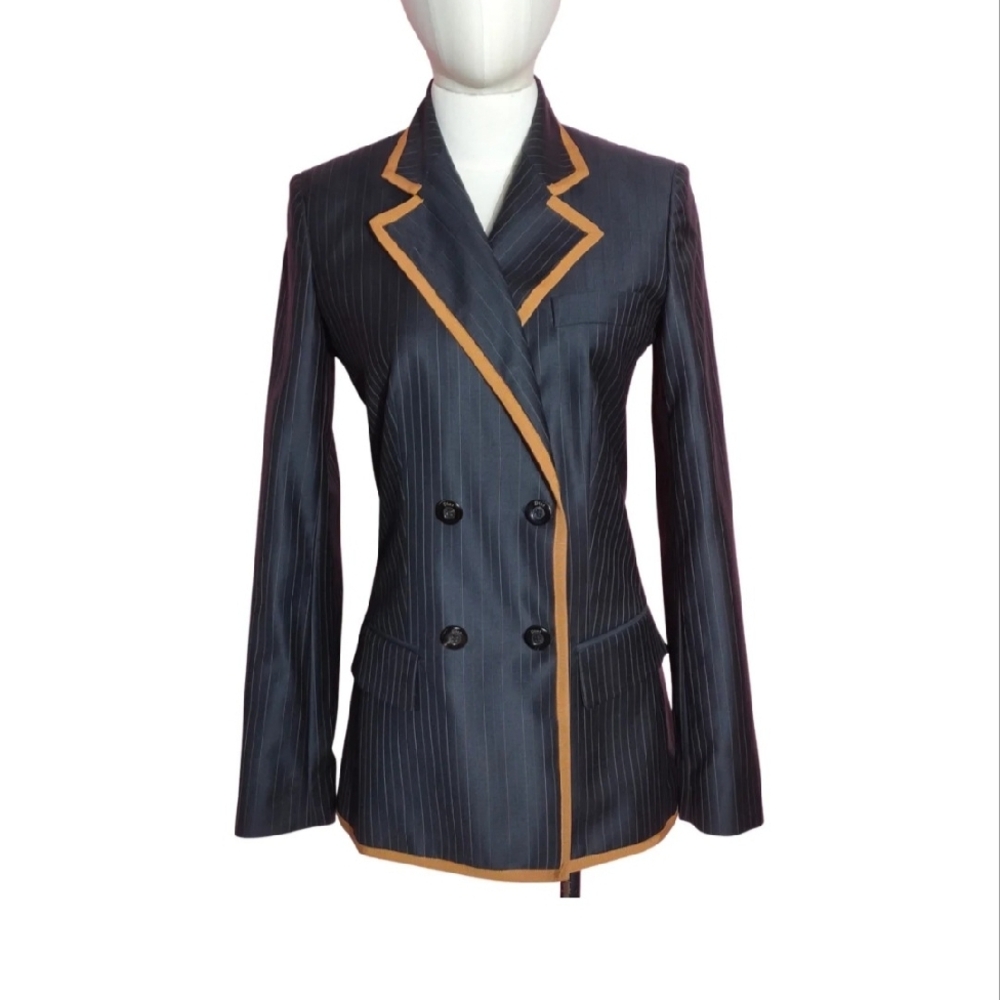 Dior Black and Tan Blazer